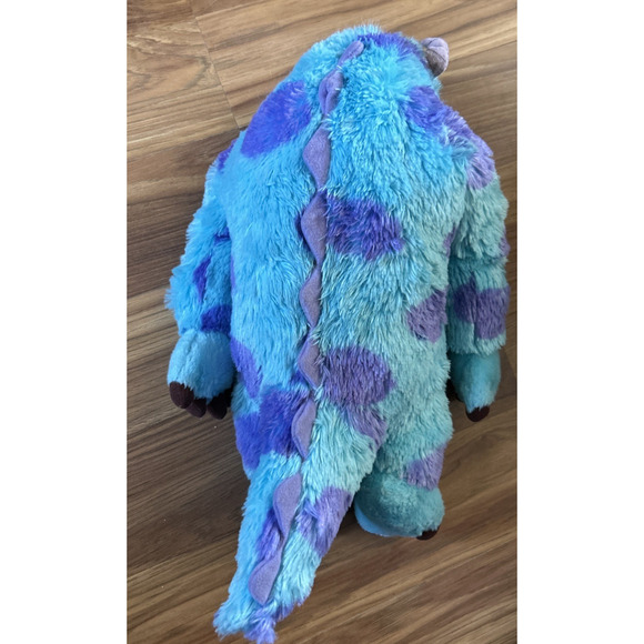Disney Store Pixar Monsters Inc Sully Plush Sullivan Blue Stuffed 16" - Picture 3 of 3